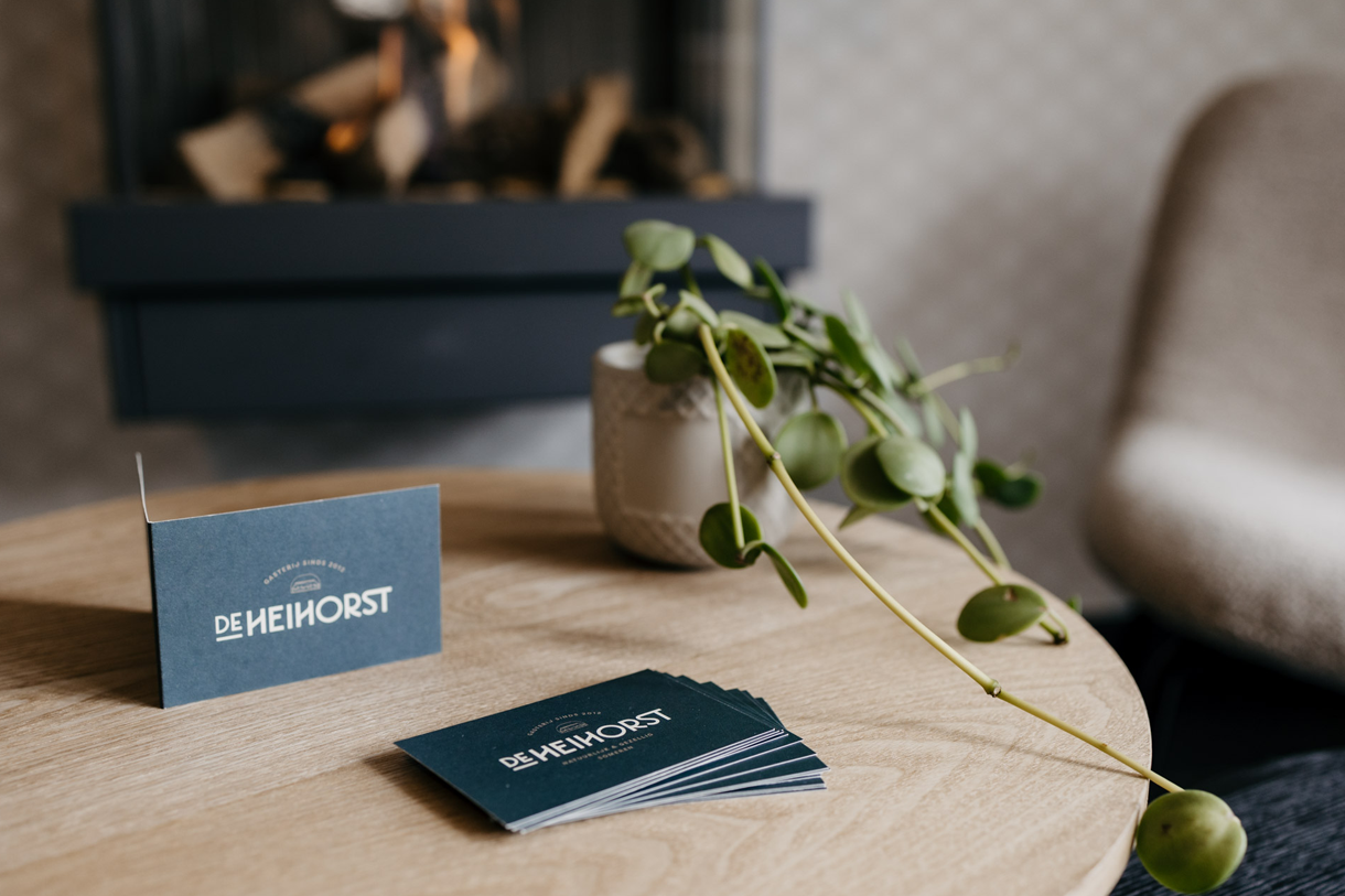 Visitekaartjes Gasterij de Heihorst 